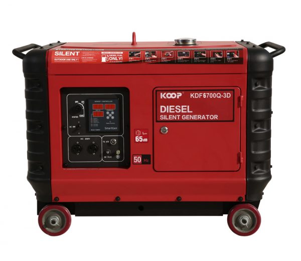 Super Silent Diesel Generator KDF6700QQ